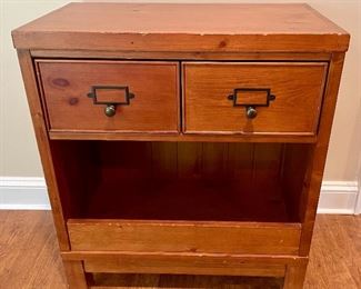 2- nightstands with drawers 