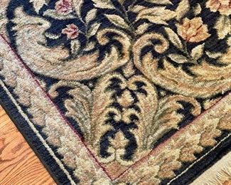 Black & Beige area rug 7’9” x 9’11” by Shaw