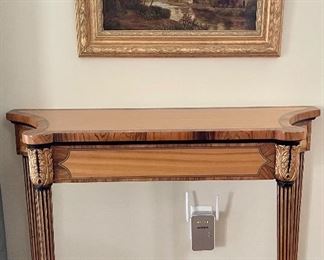 Small demi table blonde 