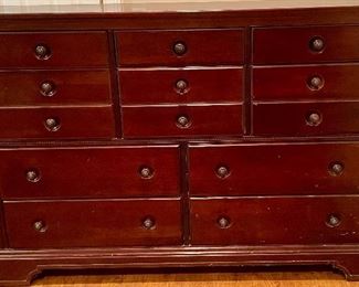 Stanley 13 drawer dresser 