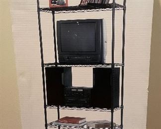 5 shelf wire storage unit