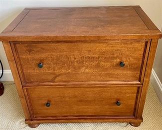 2 drawer wood 