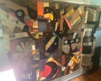 Very Rare Civil War “GAR” Reunion  quilt dated 1906
