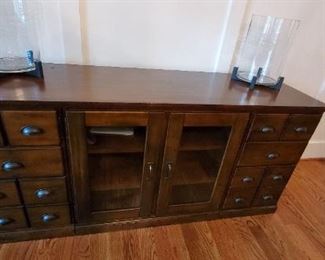 PotteryBarn Printers Cabinet Console