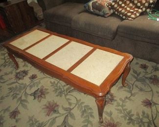 French provincial style coffee table