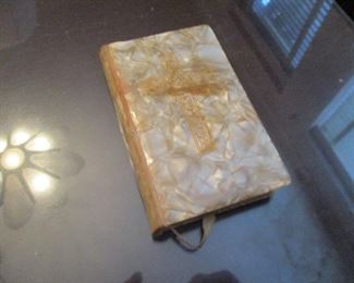 MOP  covered prayer book