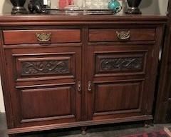 English Mahogany Cabinet