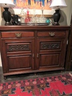 English Mahogany Cabinet