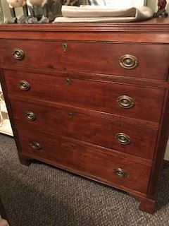 Pre 1830 Sheraton Chest of Drawers