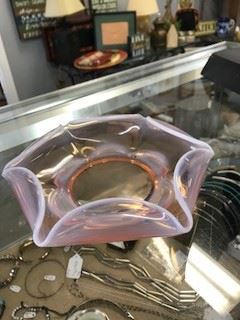 Art glass dish