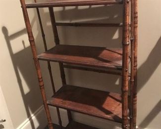 Victorian Bamboo Etagere