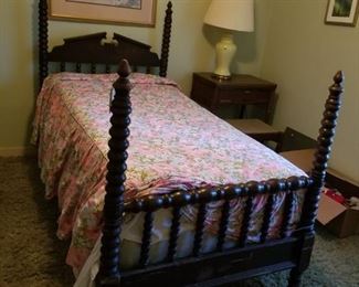 Antique Spindle Bed
