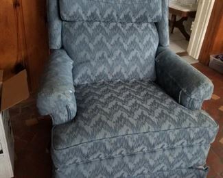 Blue Recliner