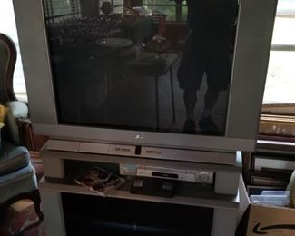 Nice Large Screen TV and Stand
