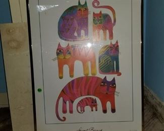 Laurel Burch Cat Poster