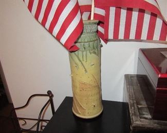 sasseville art pottery vase