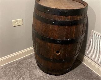 1960’s Whiskey Barrel