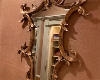 #85	Gold Carved Beveled Mirror 32Wx51T	 $100.00 

