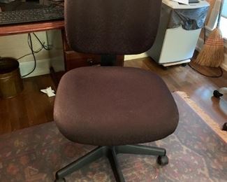 #157	Brown Desk Chair - works	 $30.00 
