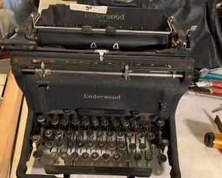 #209	Underwood Typewriter	 $50.00 
