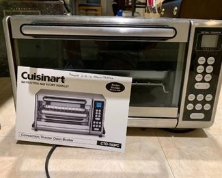 #256	Cuisanart Convectionn Toaster Oven Broiler	 $45.00 
