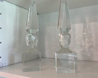 Glass Obelisks