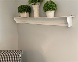 White wall Shelf