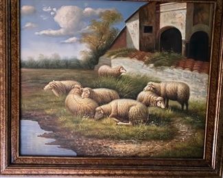 Pastoral Oil Painting