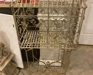 Metal Plant Stand - ~4 ft.