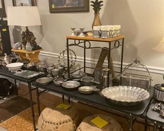 French Footstools, Armetale, Fabulous Lamps, Lots od Art