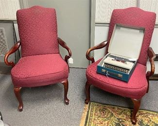 Pair of Upholstered Side Chairs