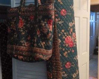 Vera Bradley bag and garment bag