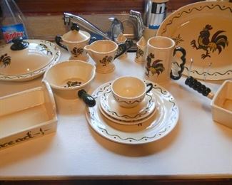 Poppy Trail Metlox Vernonware china made in USA