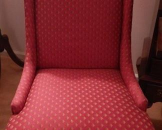 One shot of one of the host and hostess chairs by Ethan Allen