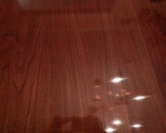another closeup of dining table surface