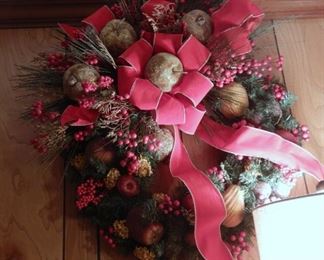 Beautiful Largescale Christmas wreath