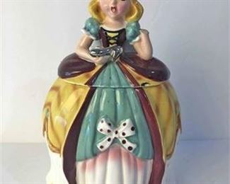 1957 Napco Cinderella Cookie Jar