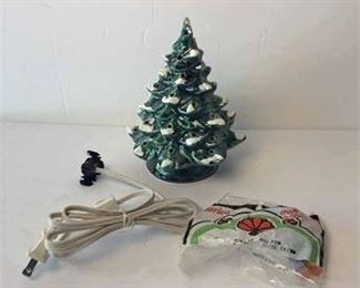 Ceramic Green Christmas Tree