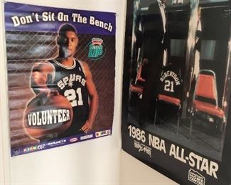 Tim Duncan & Alvin Robertson Spurs