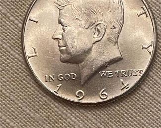 1964 Unc Kennedy