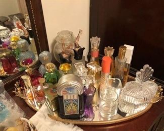 perfume bottles