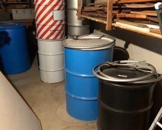 metal barrels 