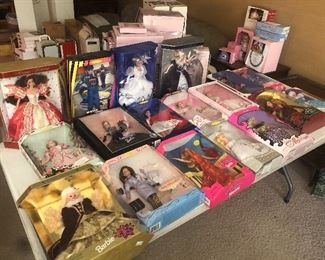 Approx 50 nib Barbies 