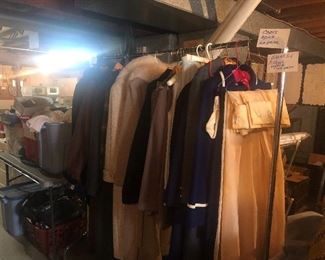 Vintage clothes and undergarments