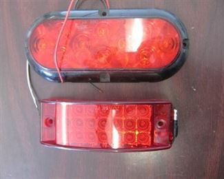 2 new LED Red Truck/Trailer/RV lights