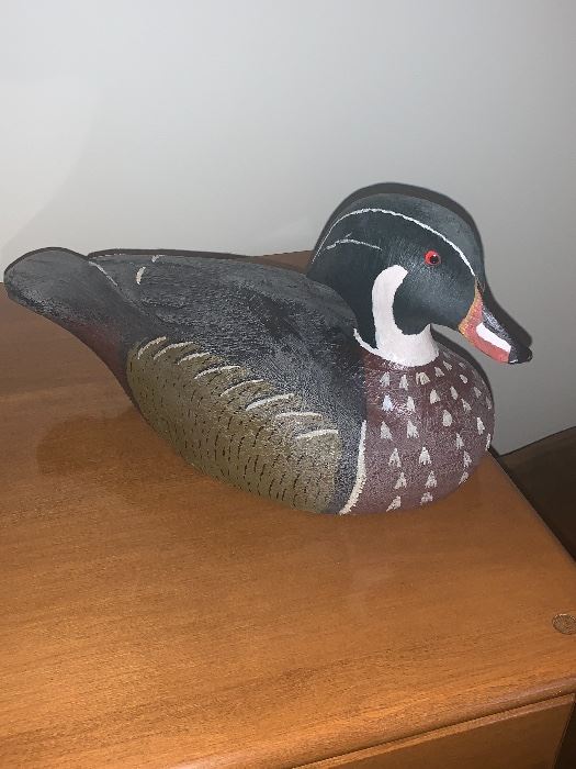 Hand Carved Duck Decoy