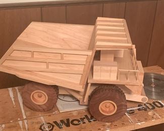Large Wooden Toy Truck