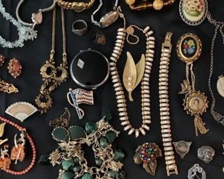 Vintage Sterling & Costume Jewelry