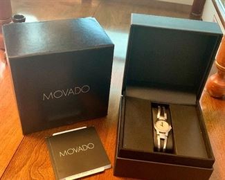 Ladied Movado Stainless Wristwatch