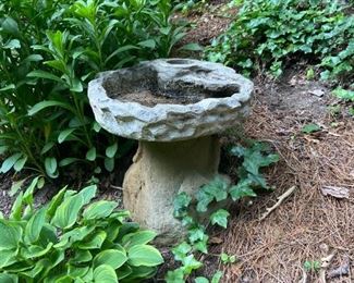 Garden Birdbath